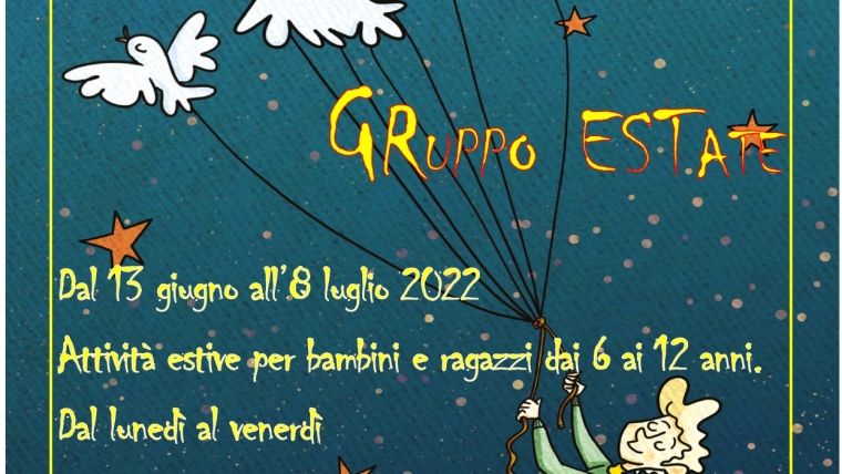 Attività estive per bambini e ragazzi- GREST 2022