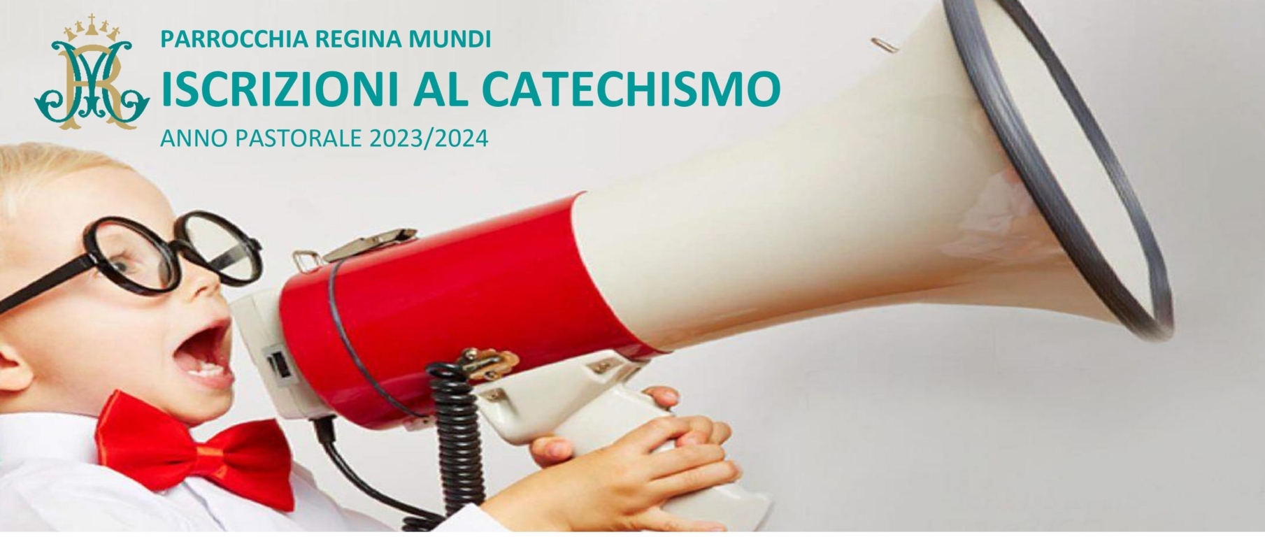 ISCRIZIONI AL PRIMO ANNO DI CATECHISMO ANNO 2023/2024