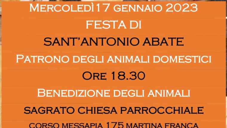 Benedizione degli animali domestici