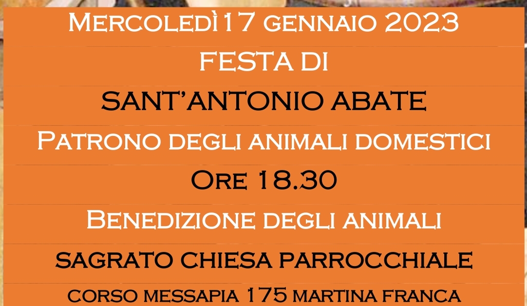 Benedizione degli animali domestici