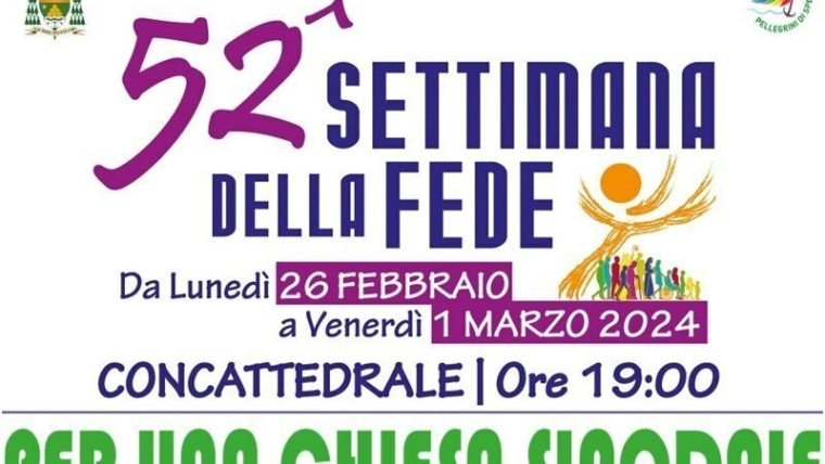 52° Settimana della Fede