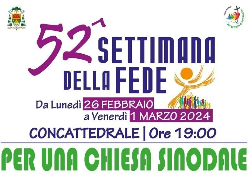 52° Settimana della Fede